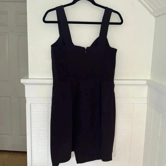 Amanda Uprichard Primrose Cocktail Dress Black Cherry Purple Medium - Picture 10 of 11